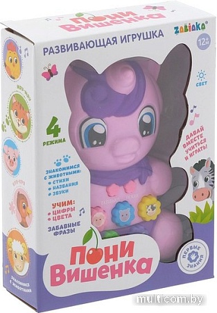 Развивающая игрушка Zabiaka Пони Вишенка SL-02749