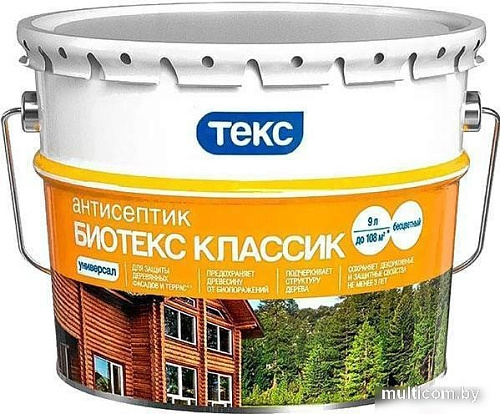 Антисептик ТЕКС Биотекс Классик Универсал 9 л (бесцветный)