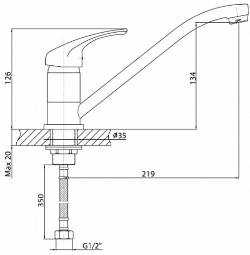 Смеситель Konner BSS1100