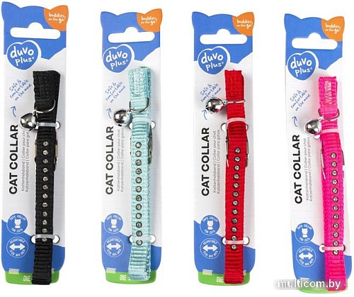 Ошейник Duvo Plus Стразы 11157/blue