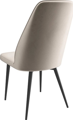 Стул Мамадома Leonard M (d07 Pearl Grey Lux/черный)