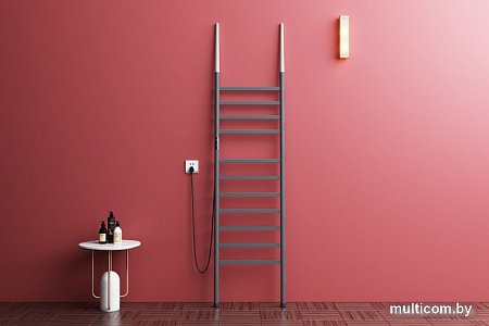 Полотенцесушитель Maxonor PL-TRE06-48-11-3 (серый, подключение слева)