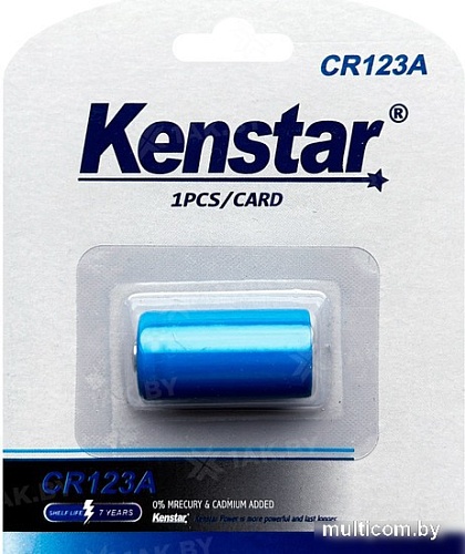 Батарейка Kenstar CR123A BL-1
