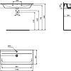 Умывальник Ideal Standard Tesi Vanity E027401