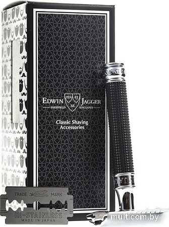 Бритвенный станок Edwin Jagger DE3DBC15BL Т-образный