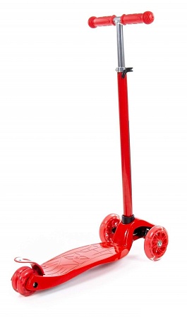 Двухколесный детский самокат Полесье 0072 94476 (красный)