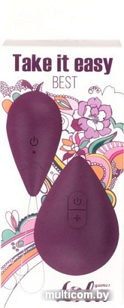 Виброяйцо Lola Games Take it Easy Best 9021-03lola (фиолетовый)