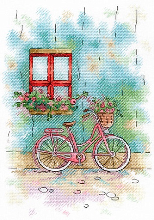 Набор для вышивания М.П.Студия Французский дворик