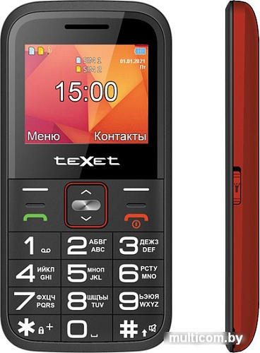 Мобильный телефон TeXet TM-B418 (красный)