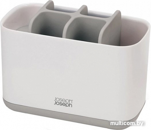 Стакан для зубной щетки и пасты Joseph Joseph EasyStore 70510 (белый/серый)