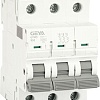 Выключатель автоматический GEYA GYM9-3P-50B 3P 50A B 6kA 3M GYM93P50B