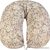 Подушка для беременных Amarobaby Дамаск AMARO-4001-DK (коричневый)