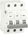 Выключатель автоматический GEYA GYM9-3P-50B 3P 50A B 6kA 3M GYM93P50B