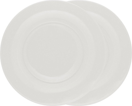 Набор тарелок Gipfel Diana 43223 (2шт, белый)