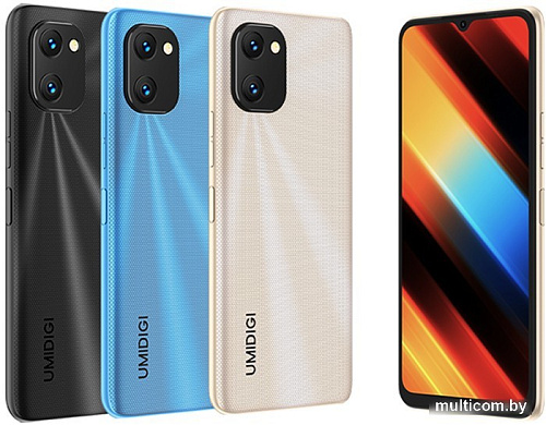 Смартфон Umidigi Power 7S 4GB/64GB (синий)