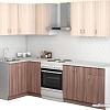Готовая кухня S-Company Клео лайт 1.2x2.0 левая (ясень шимо темный/ясень шимо светлый)
