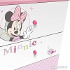 Детский комод Polini Kids Disney baby 5090 Минни Маус-Фея (белый/розовый)