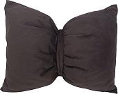 Декоративная подушка Sled Бант 45x35x17 (шоколадный)