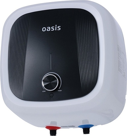 Накопительный электрический водонагреватель над мойкой Oasis 10 GM