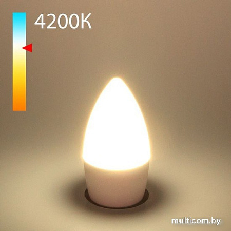 Светодиодная лампочка Elektrostandard Свеча C37 8W 4200K E27 BLE2716