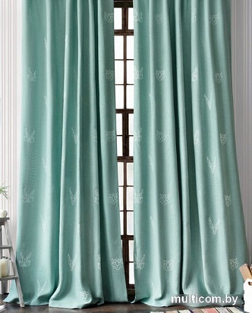 Комплект штор Pasionaria Лука 290x230 (2 шт, голубой)