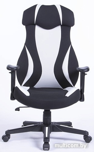 Кресло LoftyHome Benefit (черный/белый)