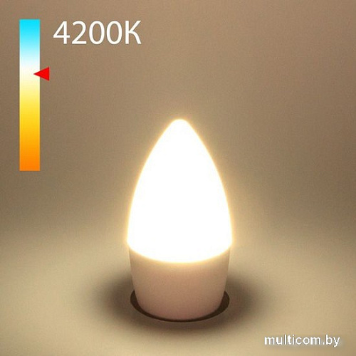 Светодиодная лампочка Elektrostandard Свеча C37 8W 4200K E27 BLE2716