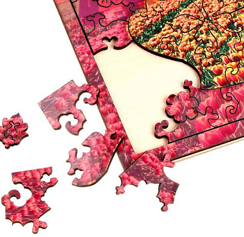 Пазл Puzzle Цветущие тюльпаны 9341553
