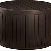 Стол Keter Circa Wood Box (коричневый)