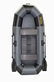 Гребная лодка Муссон Н-270 PC (серо-черный)