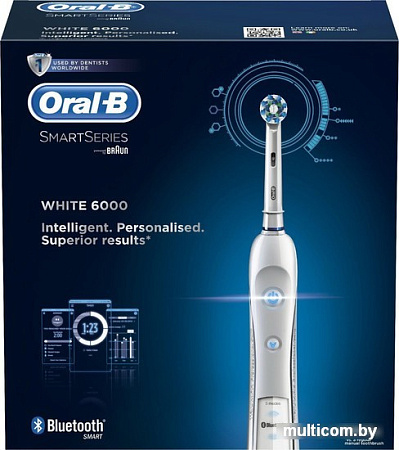 Электрическая зубная щетка Braun Oral-B Pro 6000