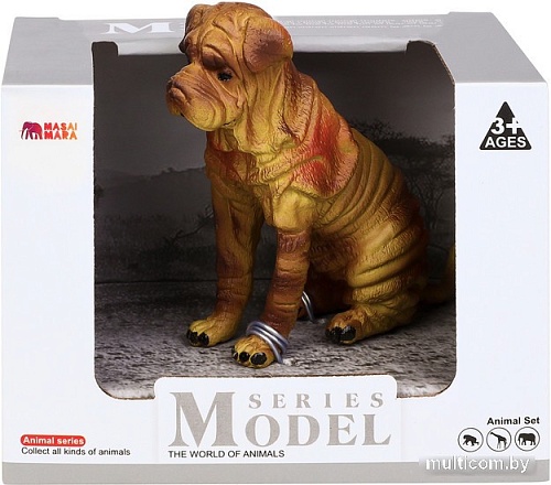 Фигурка Masai Mara На ферме. Собака шарпей MM212-192