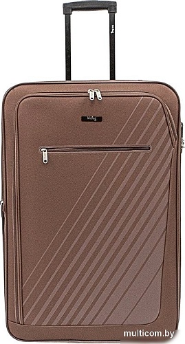 Чемодан Mr.Bag 338-13350/4-26BRW (коричневый)