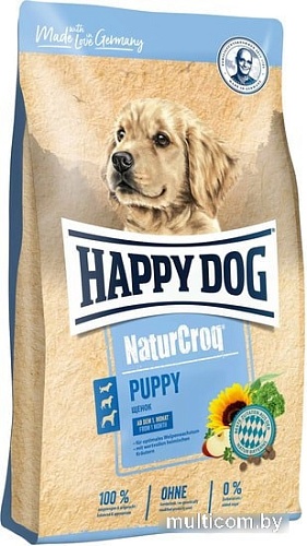 Сухой корм для собак Happy Dog NaturCroq Puppy 4 кг