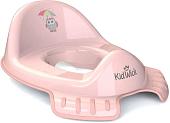 Детская накладка на унитаз Kidwick Флиппер KW120300 (розовый/темно-розовый)
