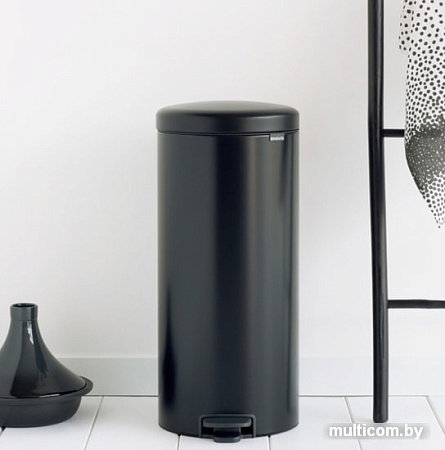 Brabantia Pedal Bin NewIcon 30 л (черный матовый)