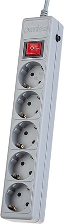 Сетевой фильтр Perfeo PF-PP-5/5,0-G