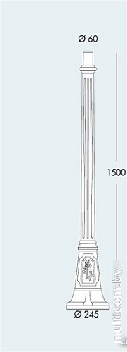 Фонарный столб Fumagalli Artu 000.158.000.A0