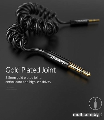 Кабель Usams 3.5 мм US-SJ256 (черный)
