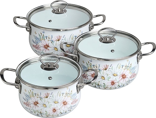 Набор кастрюль Agness 934-714