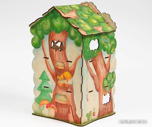 3Д-пазл Woody Дом-дерево для Лешиков 730