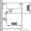 Кухонная мойка Blanco Zerox 700-IF/A Durinox (с клапаном-автоматом)
