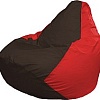 Кресло-мешок Flagman Груша Супер Мега 4XL Г5.1-322 (коричневый/красный)