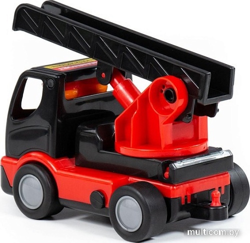 Игрушечный транспорт Полесье Mammoet Мой первый автомобиль пожарный 77356 (черная лестница)