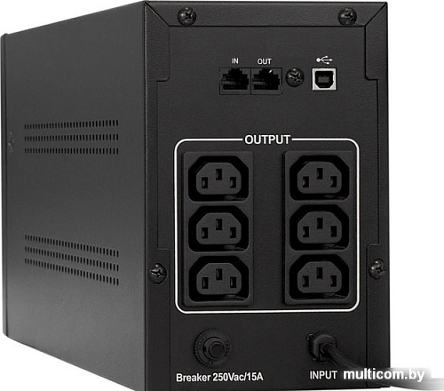 Источник бесперебойного питания ExeGate SpecialPro Smart LLB-1200.LCD.AVR.C13.RJ.USB
