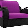 Кресло Лига диванов Меркурий 100676 80 см (фиолетовый/черный)