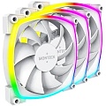 Комплект вентиляторов для корпуса Montech AX120 PWM 3 IN 1 (белый)