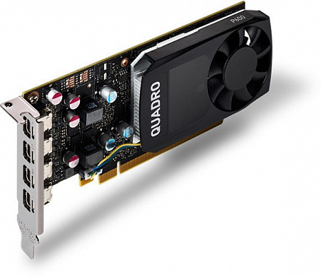 Видеокарта PNY Quadro P600 DVI 2GB GDDR5 [VCQP600DVI-PB]