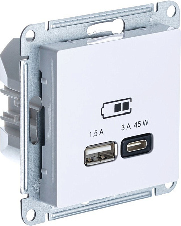 Розетка USB Systeme Electric AtlasDesign ATN000129
