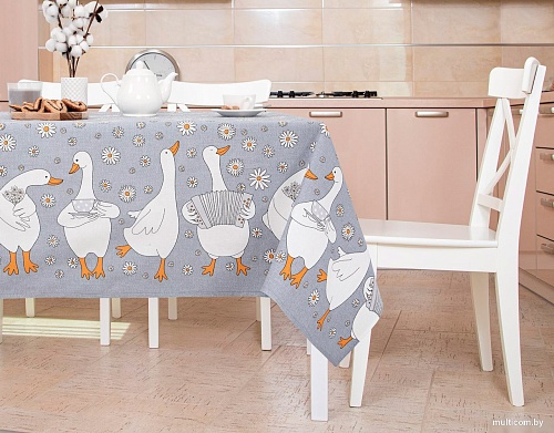 Скатерть АртПостель Ромашки СБ.150.180 180x150